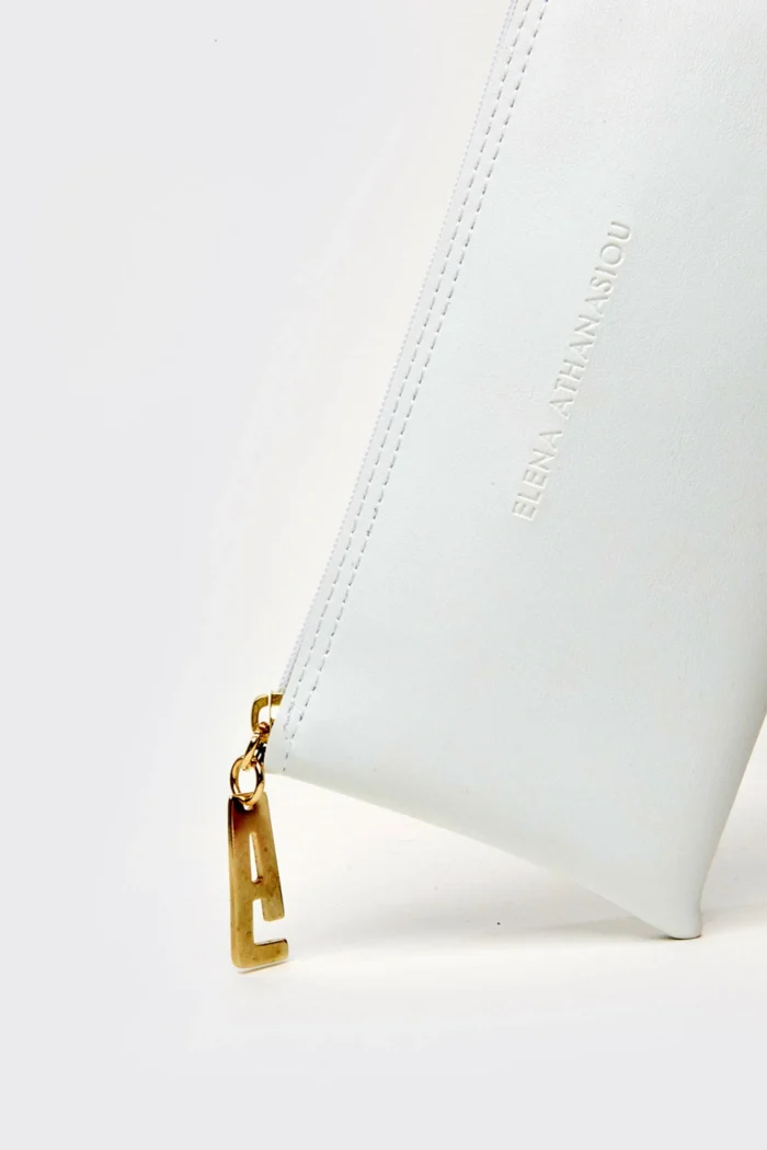 Πορτοφόλι Clutch Bag Λευκό Small - Image 2