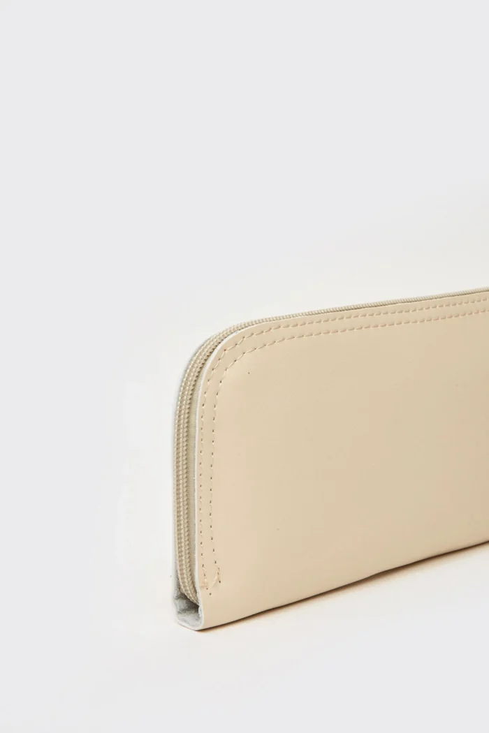 Πορτοφόλι Clutch Bag Μπεζ Small - Image 3