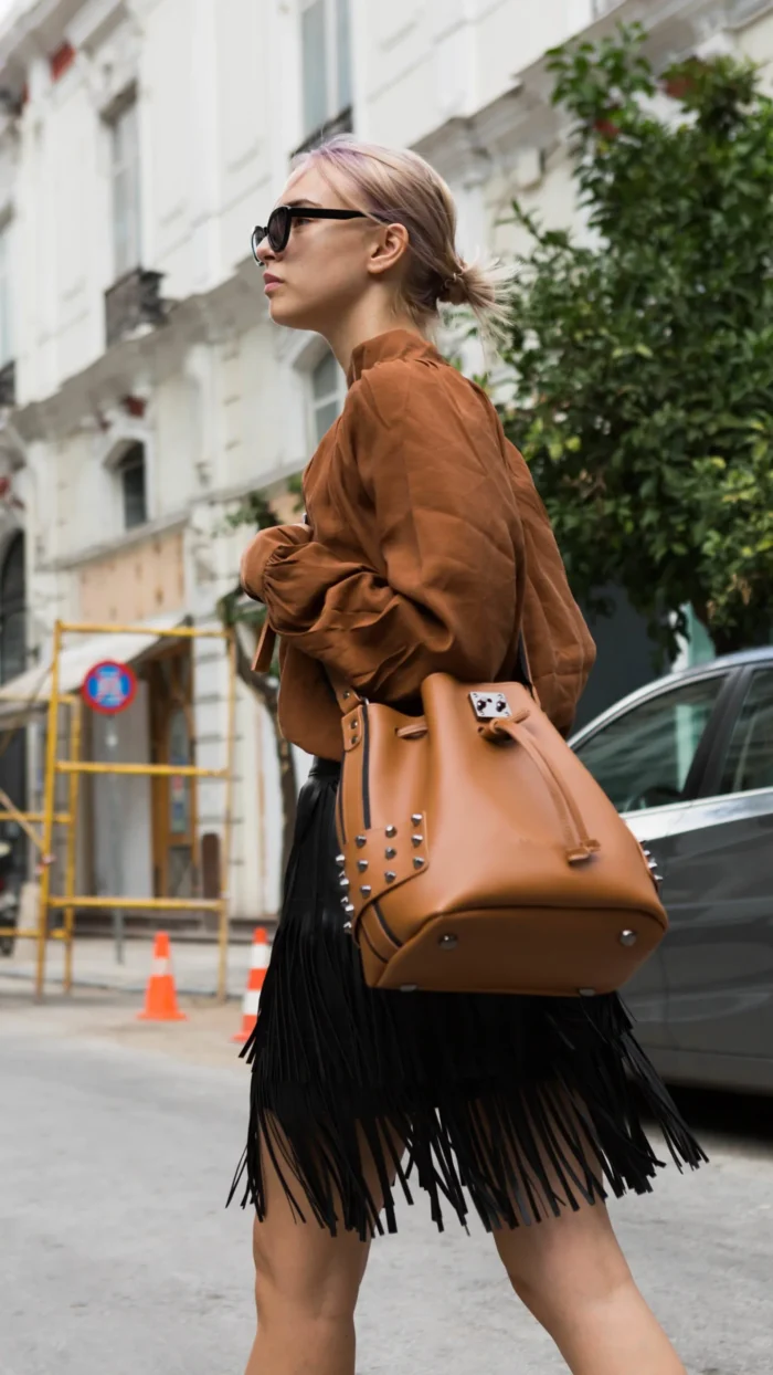 City Lady Pouch Bag Κονιακ - Image 4