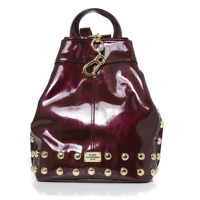 1-copy_result.webp Backpack Vinyl Burgundy - Image 1