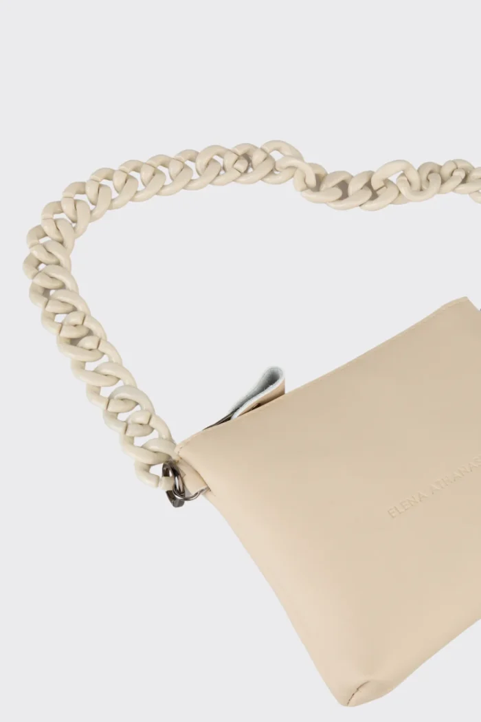 Chain Pouch Bag Creme - Image 4