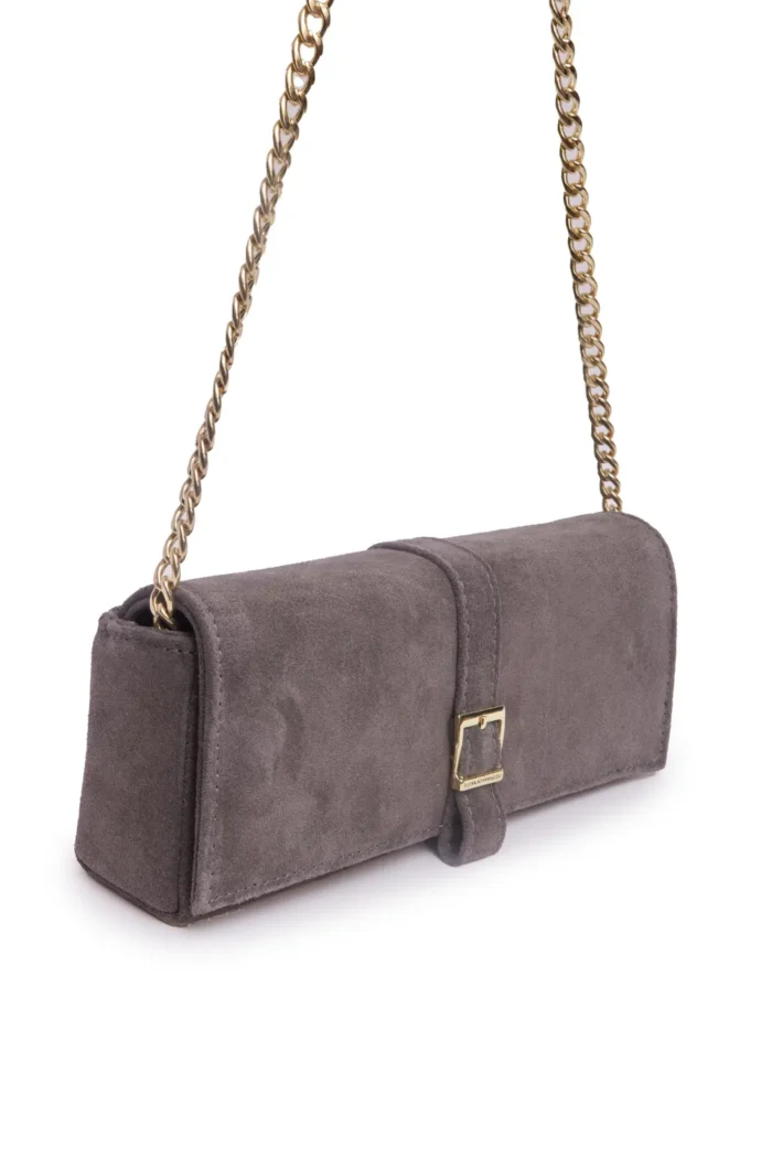 Feminine Clutch Small Dark Grey - Image 1