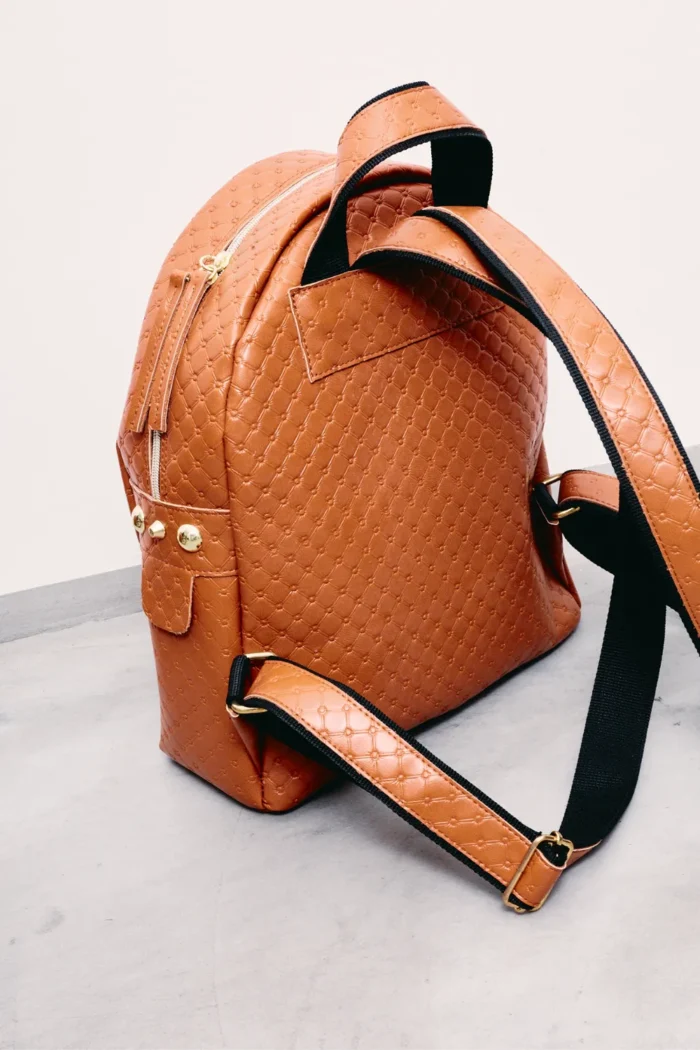 Retro Backpack Large Cognac - Image 7