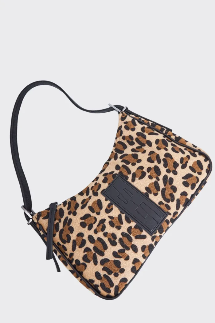 Vintage Baguette Bag Animal Natural Small - Image 2