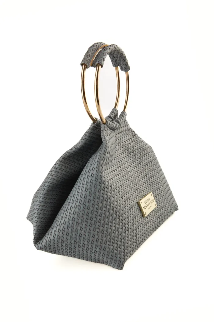 Bracelet Straw τσαντα εξοδου Denim - Image 2