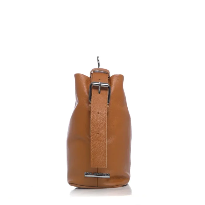 Day to Evening Pouch Bag S Cognac - Image 3