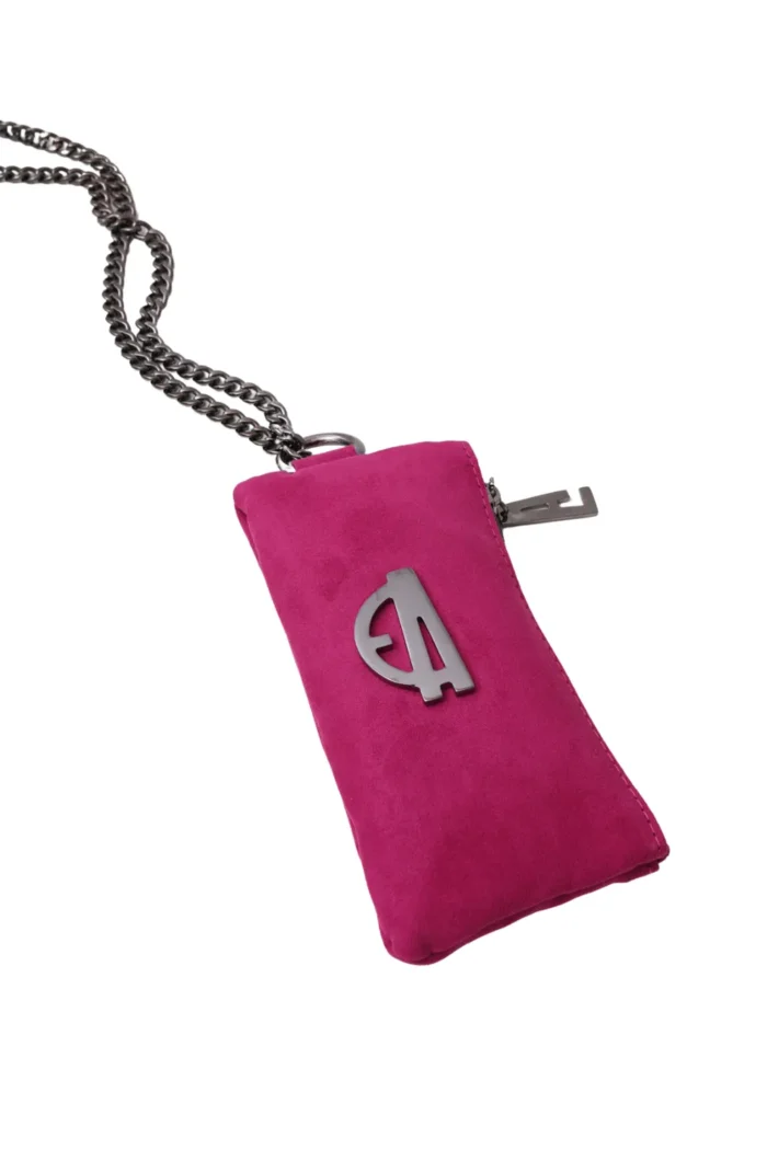 Chain Phone Wallet Fuchsia - Image 2