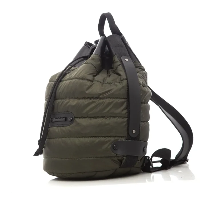 Puffer Backpack Khaki - Image 2