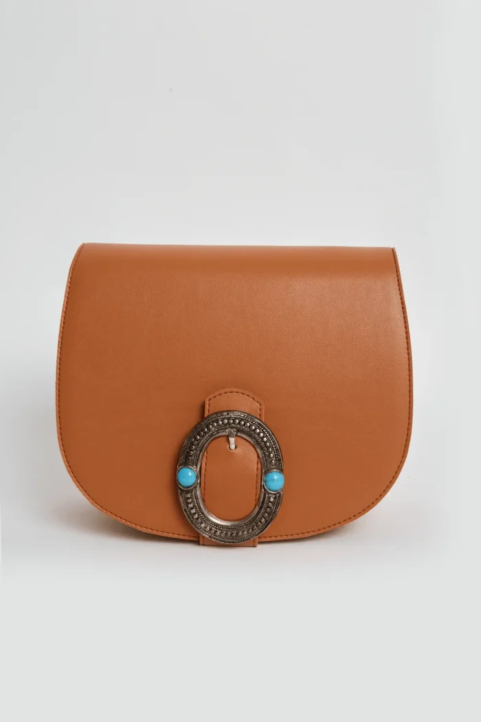 In The Island Crossbody XL Cognac - Image 1