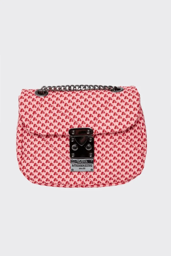 Cube Mini Τσάντα Εξοδου Ροζ - Image 2