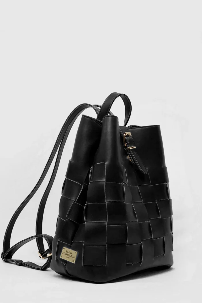 Straw Backpack Γυναικείο Μαύρο - Image 2