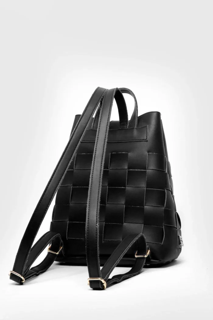 Straw Backpack Γυναικείο Μαύρο - Image 3
