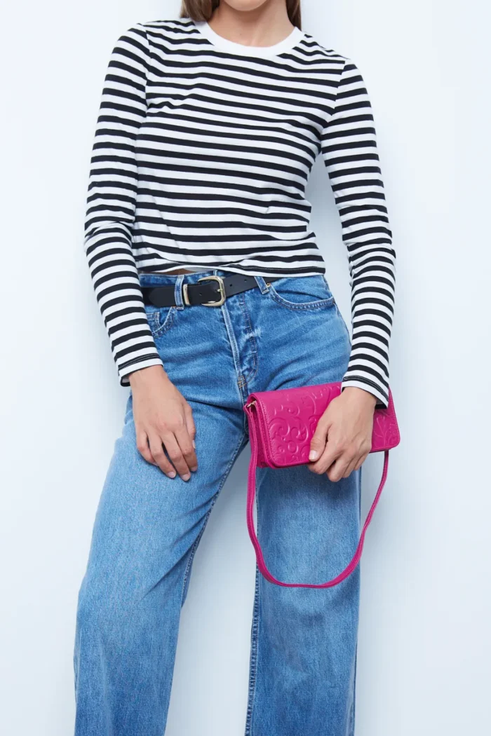 Paisley Baguette Large Orchid - Image 3