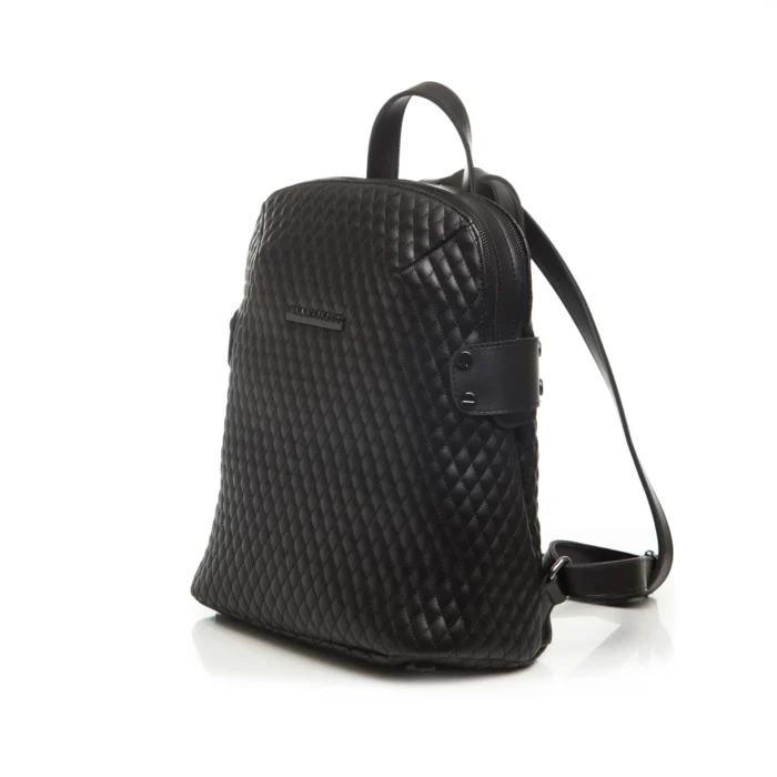 Biker Cap Backpack Γυναικείο Μαυρο - Image 2