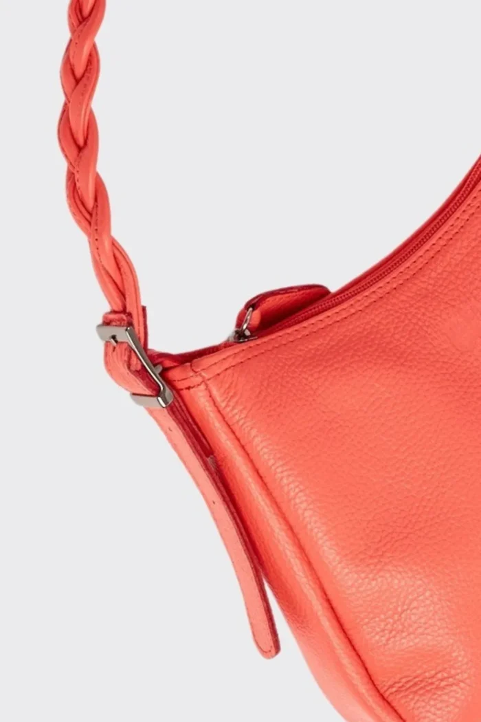 Braid Strap Baguette Mini Coral - Image 5