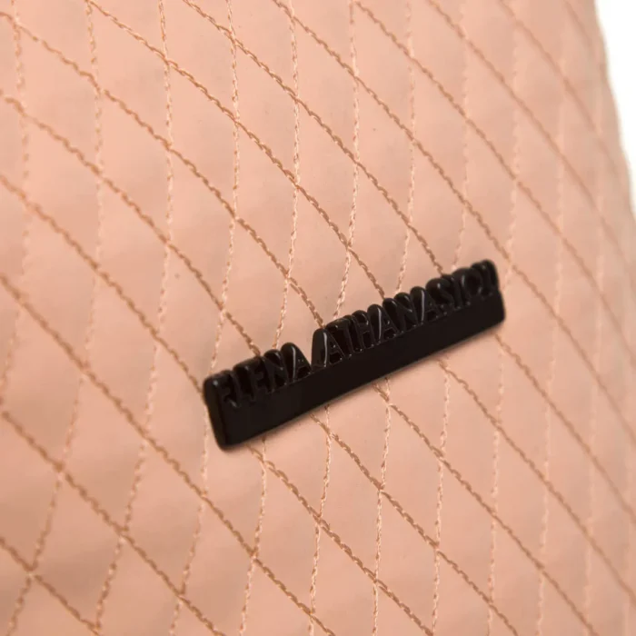 Biker Cap Backpack Γυναικείο Ροδακινί - Image 5