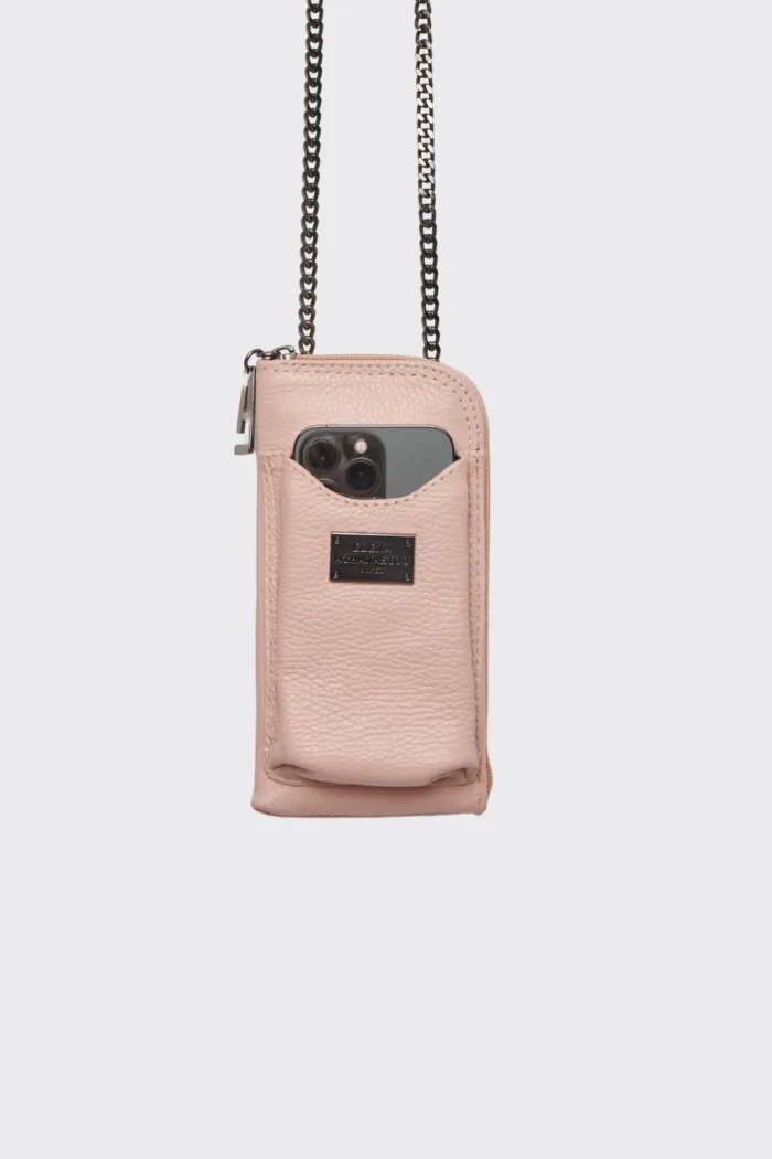 Chain Wallet Phone Bag Ρόζ - Image 2