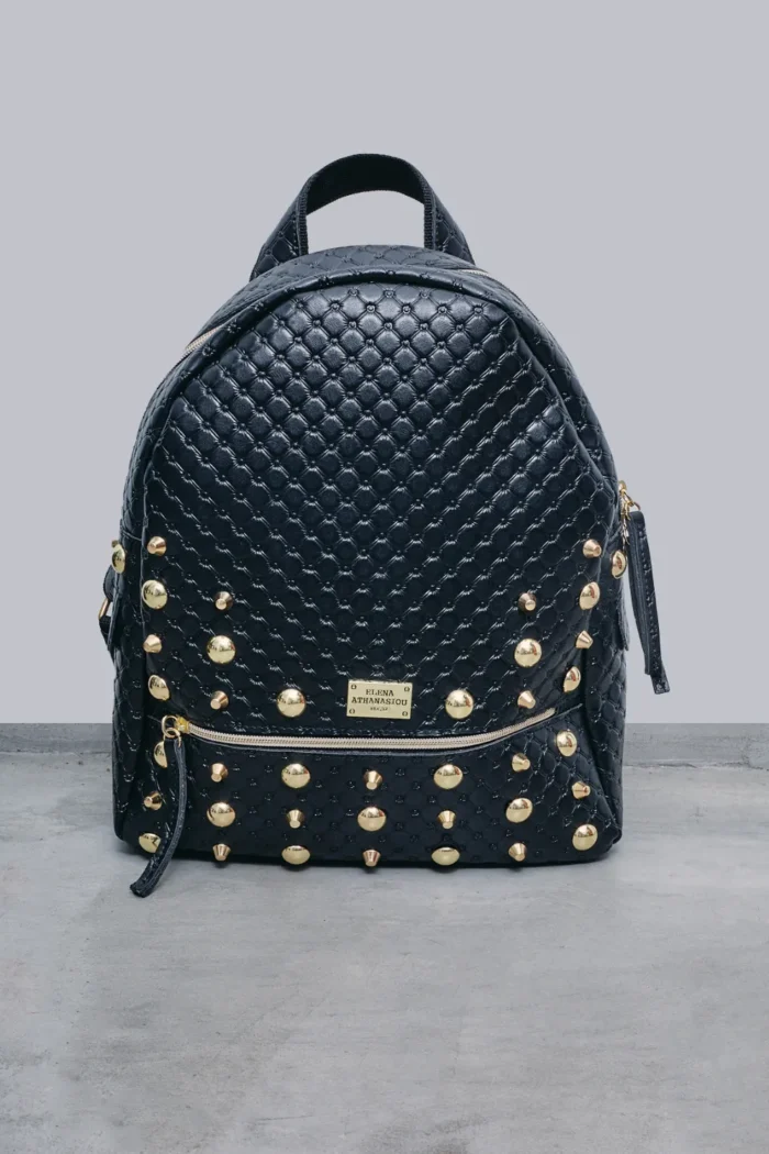 Retro Backpack Γυναικείο Μαύρη Large - Image 4