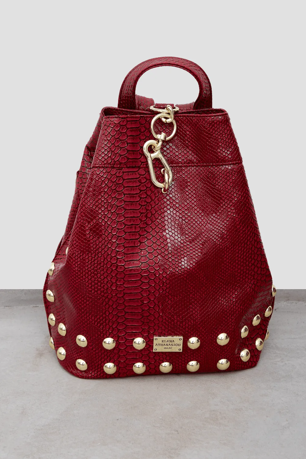 32_result-4.webp Black N' Metal Croco Backpack Γυναικείο Μπορντω - Image 1