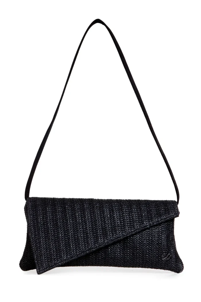 Cap Straw τσαντα εξοδου Μαυρη - Image 2