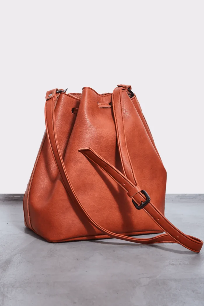 Retro Chain Pouch Bag Πορτοκαλί - Image 4