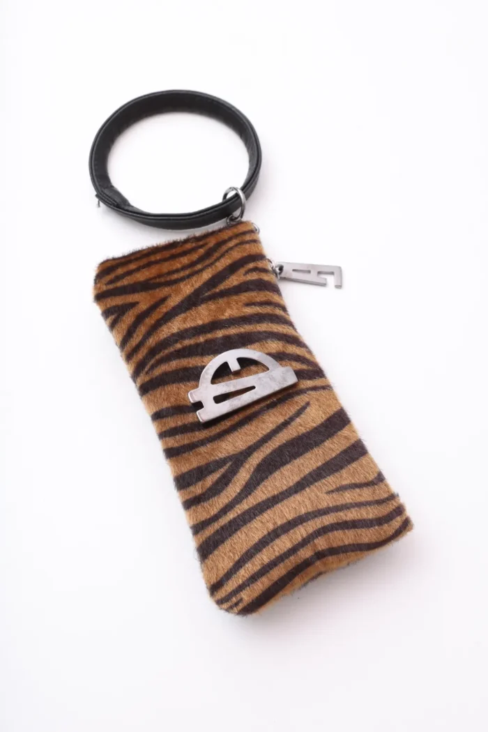 Bracelet Phone Wallet Zebra Brown - Image 2