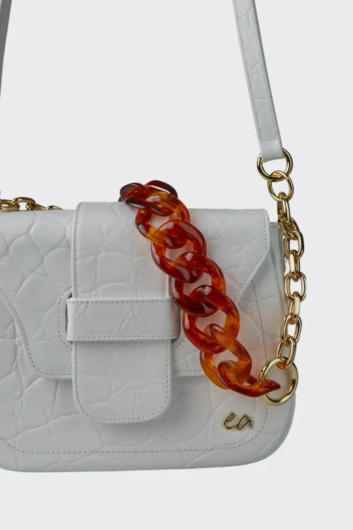 Bella Τσάντα Ώμου Λευκο Large - Image 2