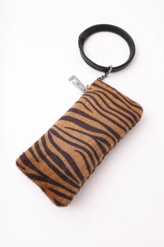 Bracelet Phone Wallet Zebra Brown - Image 3