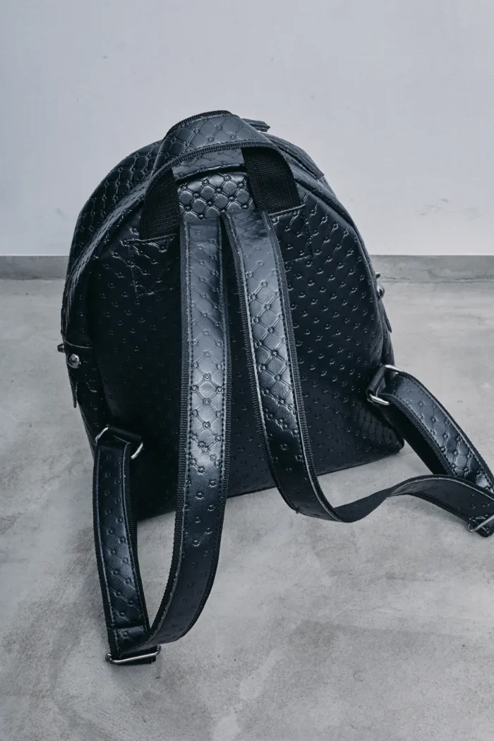 Retro Backpack Small Black - Image 5