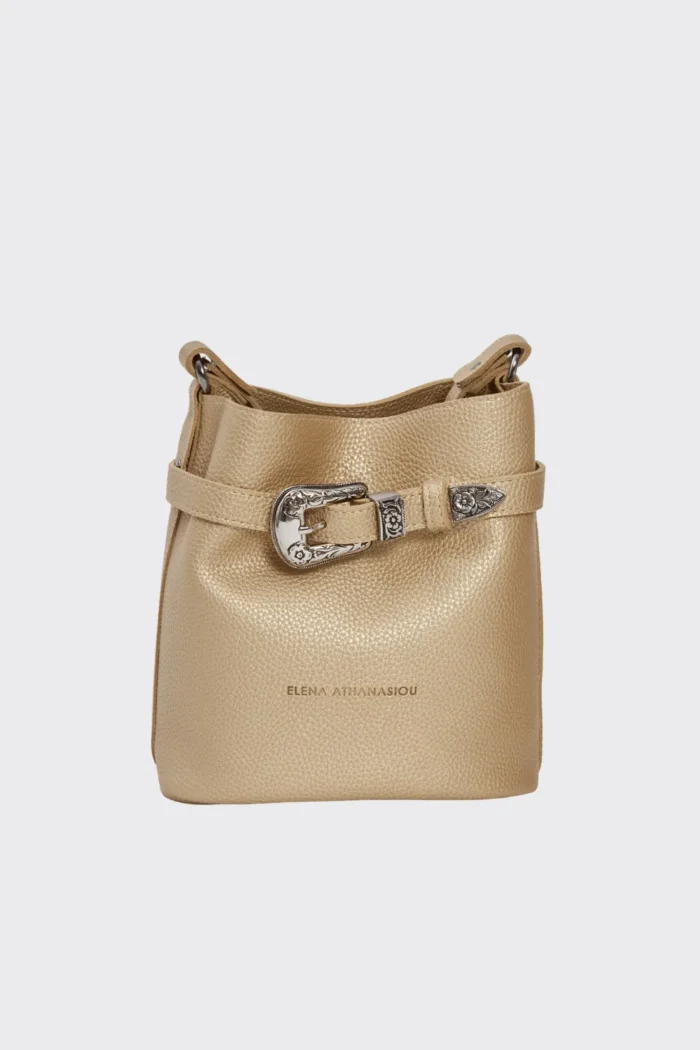 Belt Up Pouch Small Gold - Image 1