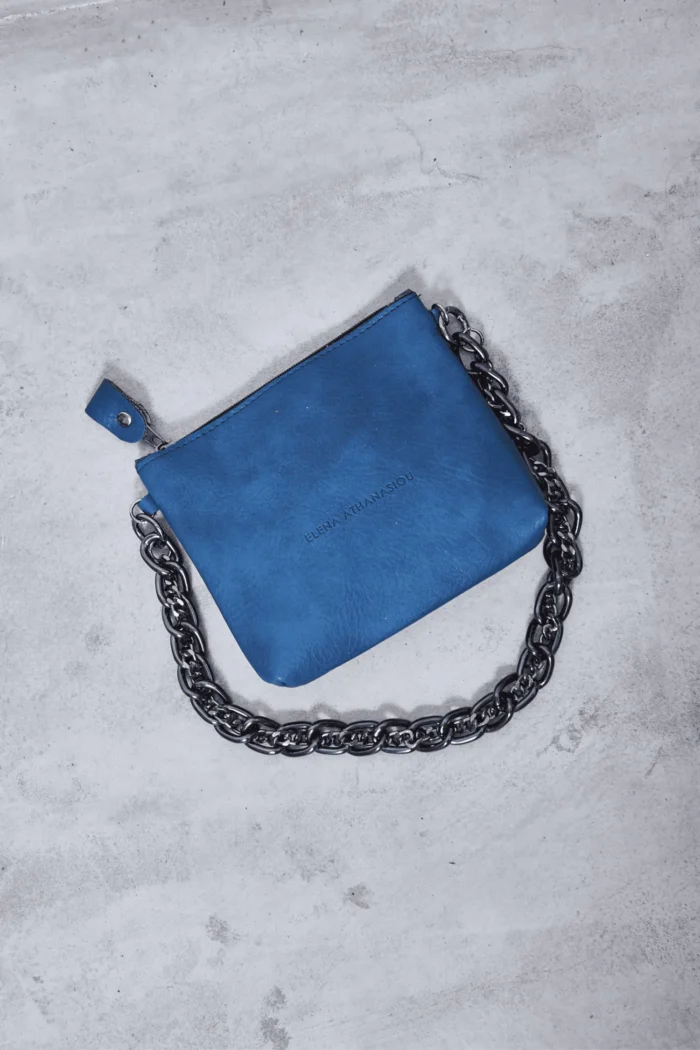 Retro Chain Backpack Γυναικείο Μπλε - Image 4