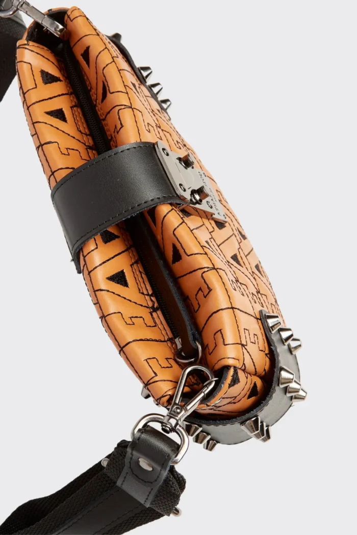 City Lady Logo Clutch Bag Κονιάκ - Image 2