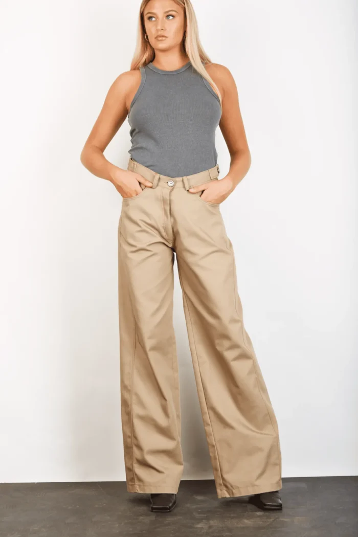 Pauline Pants Beige - Image 4