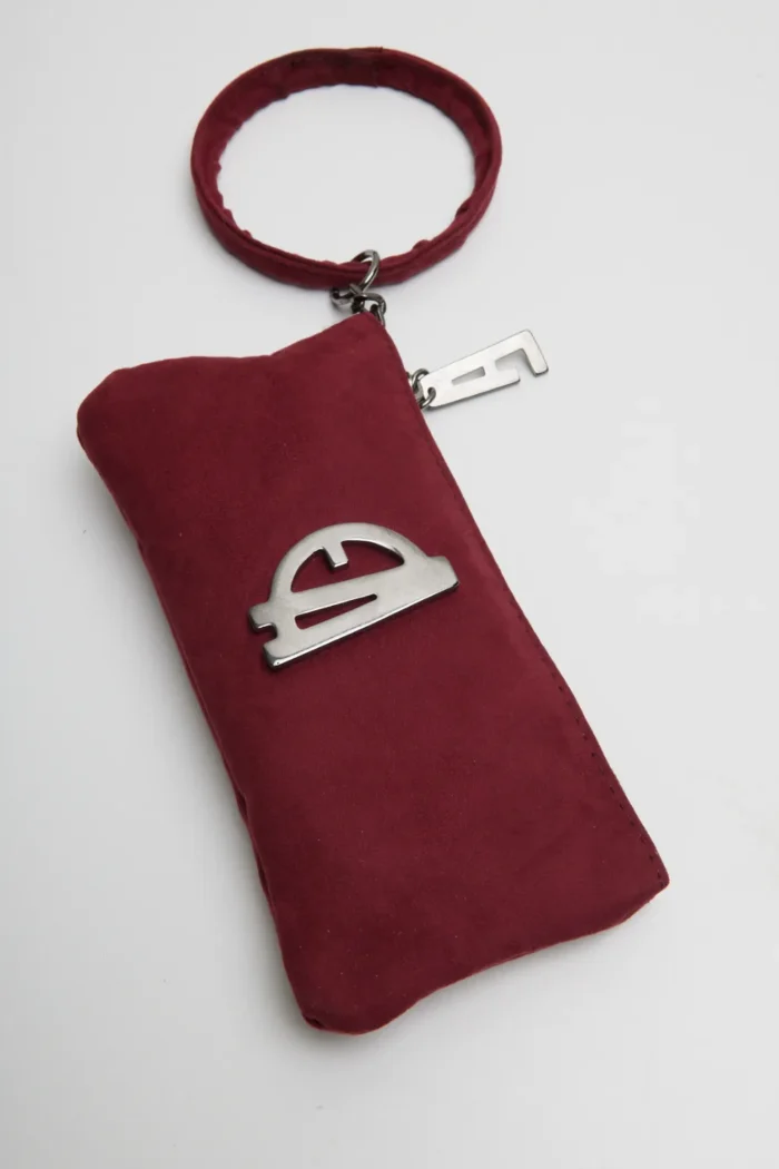 Bracelet Phone Wallet Burgundy - Image 2