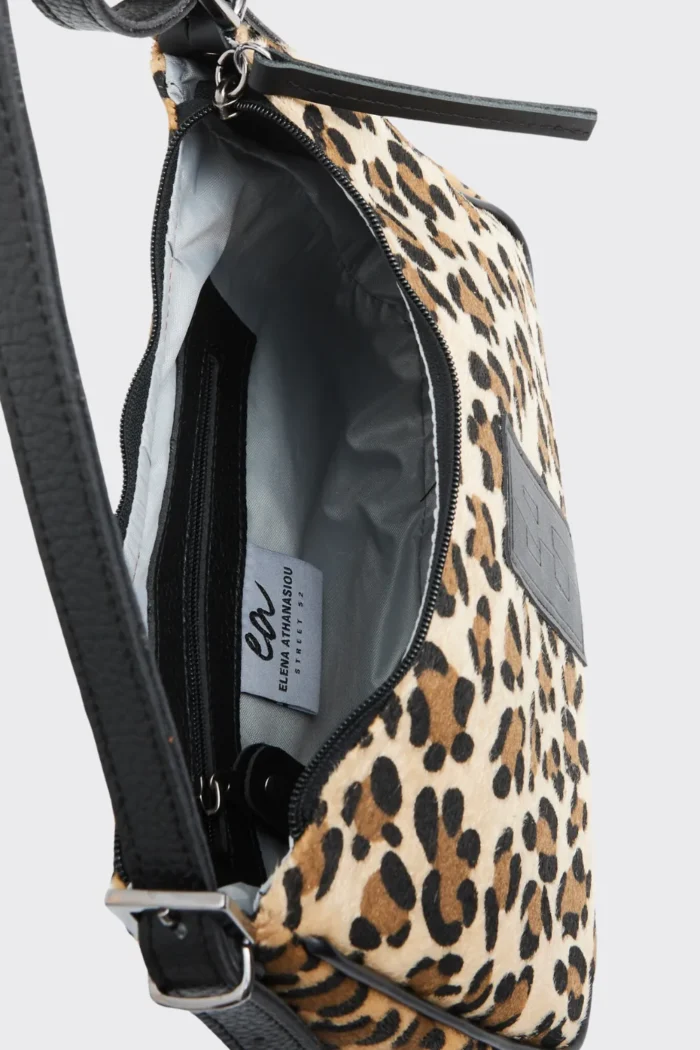 Vintage Baguette Bag Animal Natural Small - Image 4