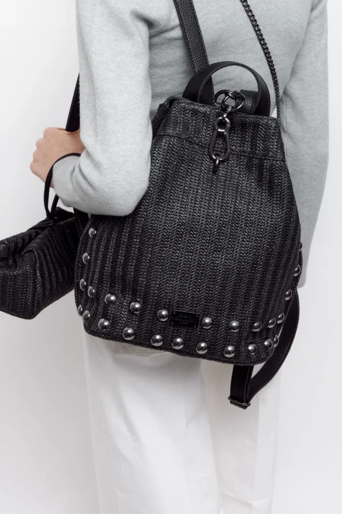 50_result-4.webp Black N' Metal Backpack Vegan Straw Black - Image 1