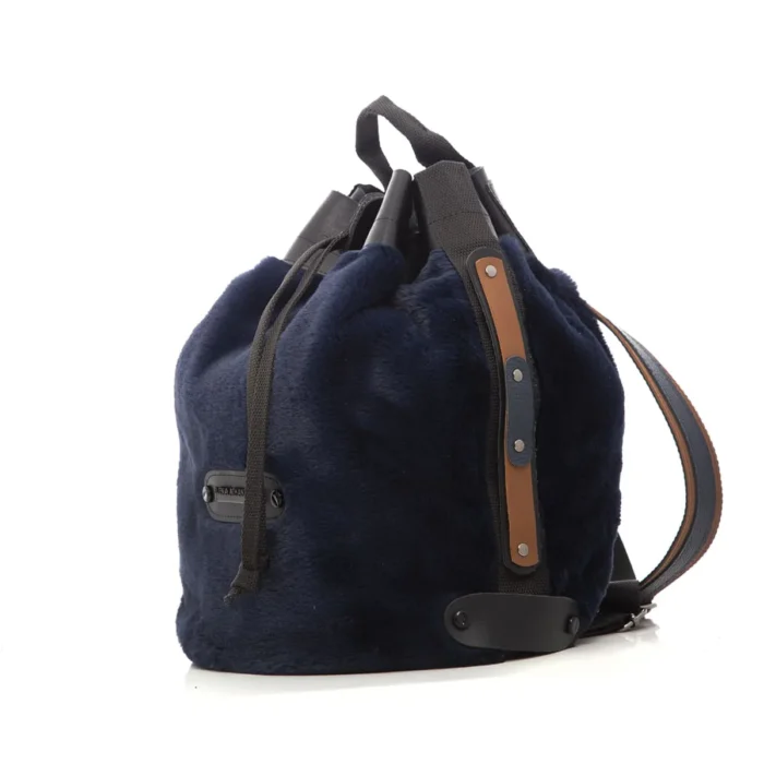S. Fluffy Backpack Γυναικείο Midnight Blue - Image 2