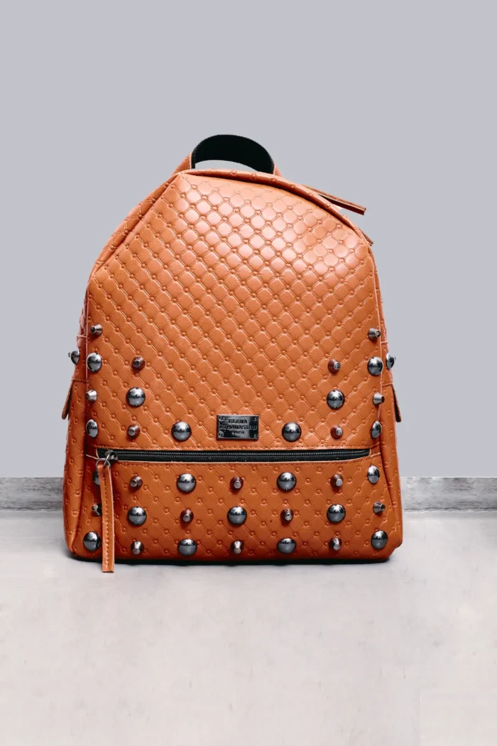 Retro Backpack Large Cognac - Image 2
