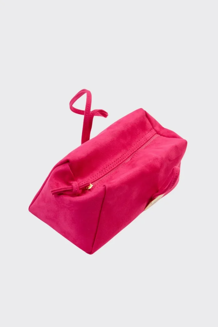 Lunchbag Suede Τσάντα Εξοδου Φουξ Large - Image 3