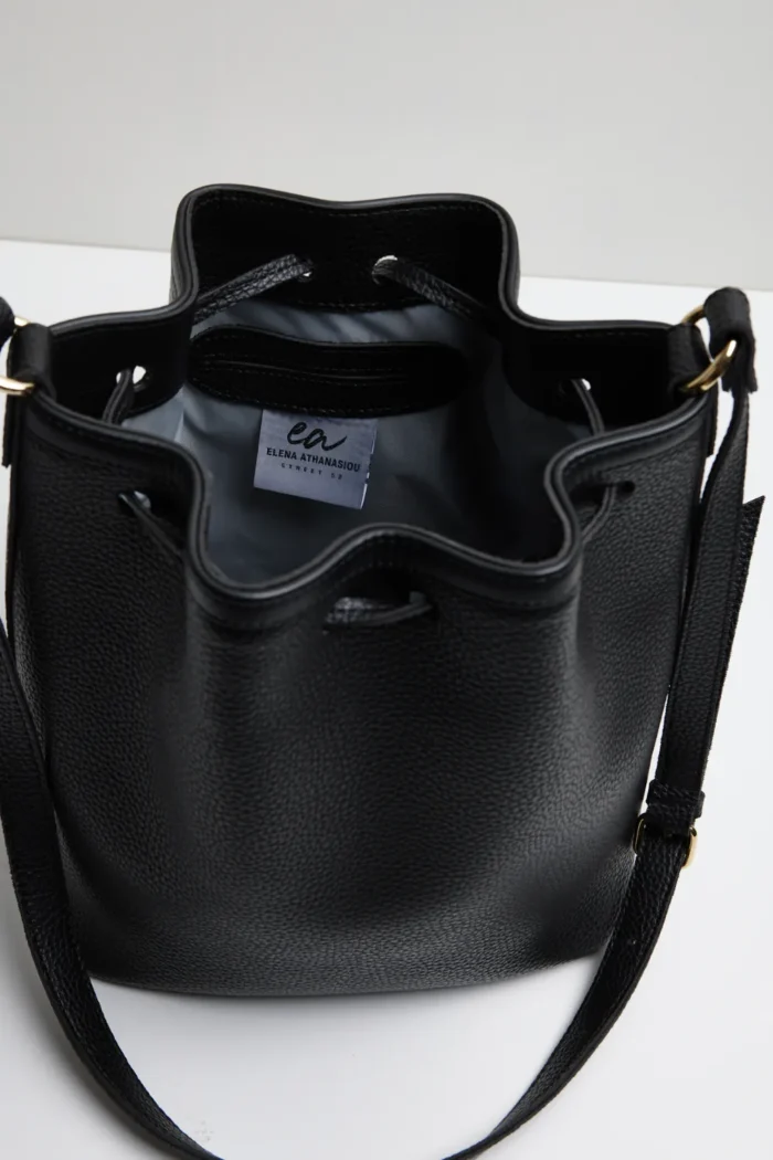 In The Name Pouch Bag Μαύρο - Image 5