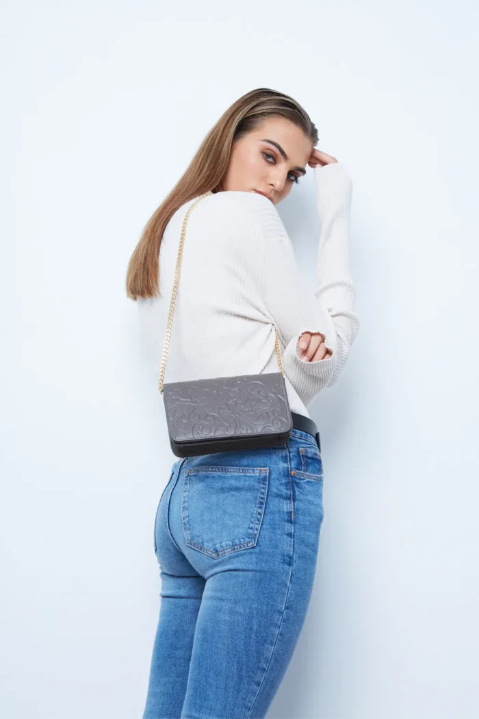 Paisley Baguette Mini gray - Image 4