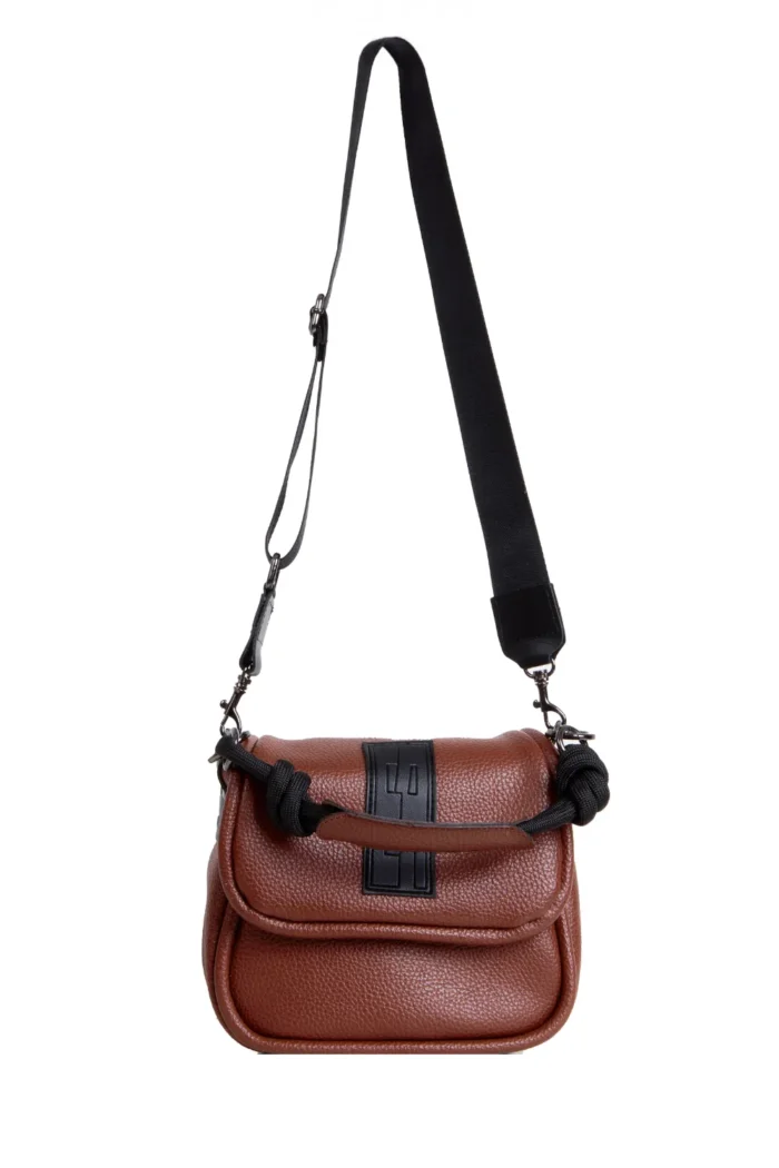 Messenger Combo Shoulder Bag S Brown - Image 1