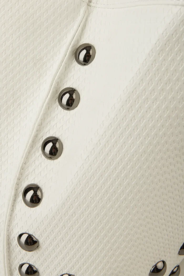 Black N' Metal Straw Backpack Γυναικείο Λευκό - Image 7