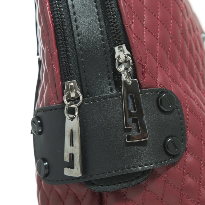 Biker Cap Backpack Γυναικείο Μπορντώ - Image 5