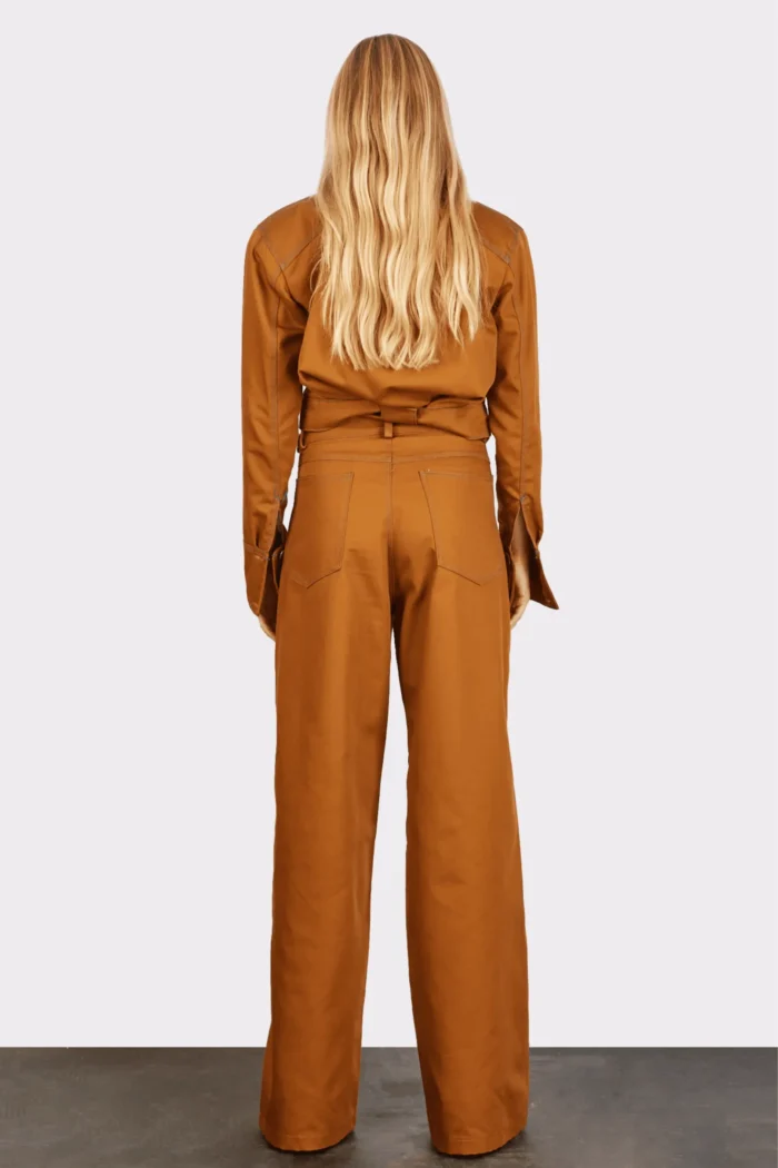 Andriana Crop Jacket Terracotta - Image 5