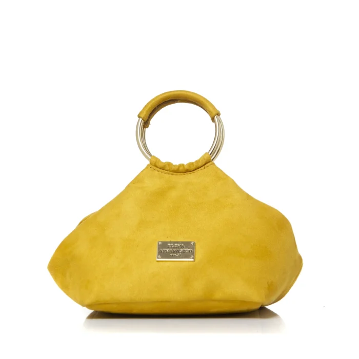 Bracelet Suede Τσάντα Εξοδου Κίτρινο - Image 2