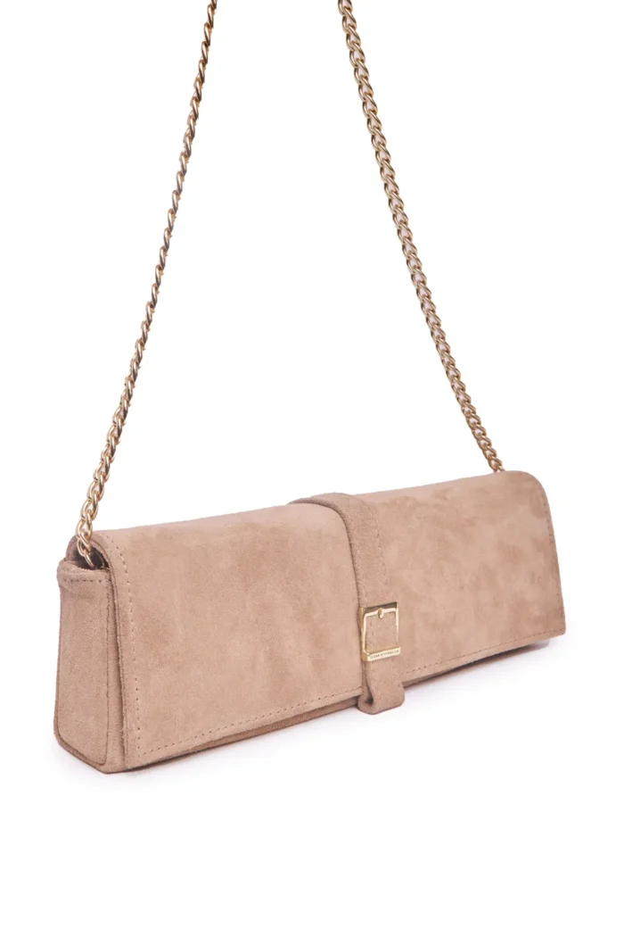 Feminine Clutch Small Sand - Image 1