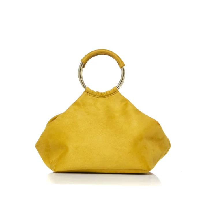 Bracelet Suede Τσάντα Εξοδου Κίτρινο - Image 3