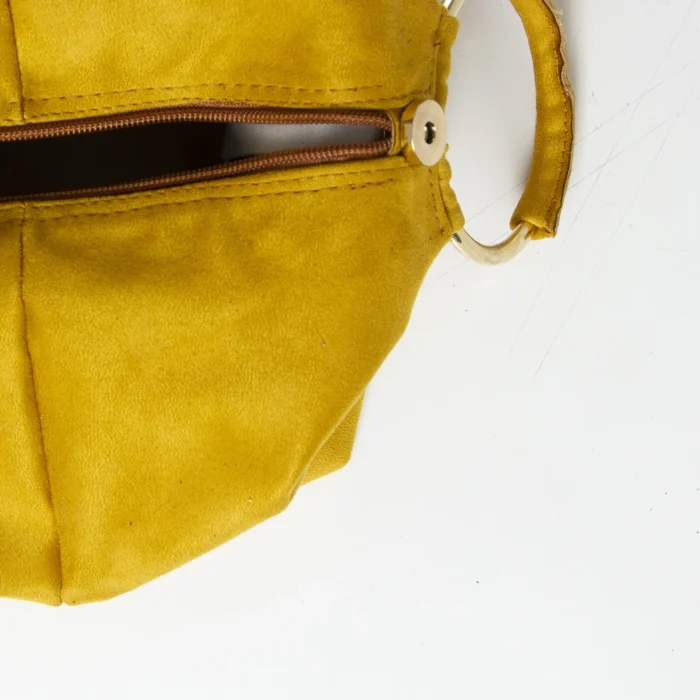 Bracelet Suede Τσάντα Εξοδου Κίτρινο - Image 4