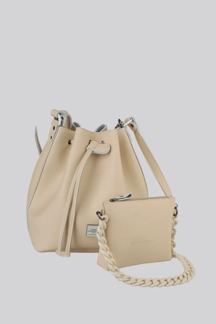 Chain Pouch Bag Creme - Image 2